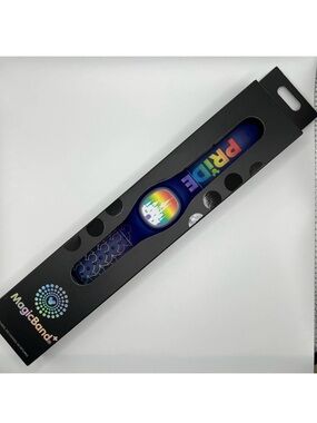 Disney Parks MagicBand+ Castle Rainbow Pride Collection New unlinked